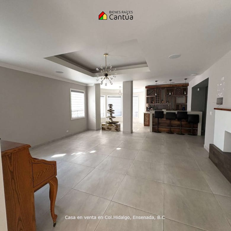 Casa en venta | Estilo y amplitud para disfrutar en familia | Col. Hidalgo, Ensenada