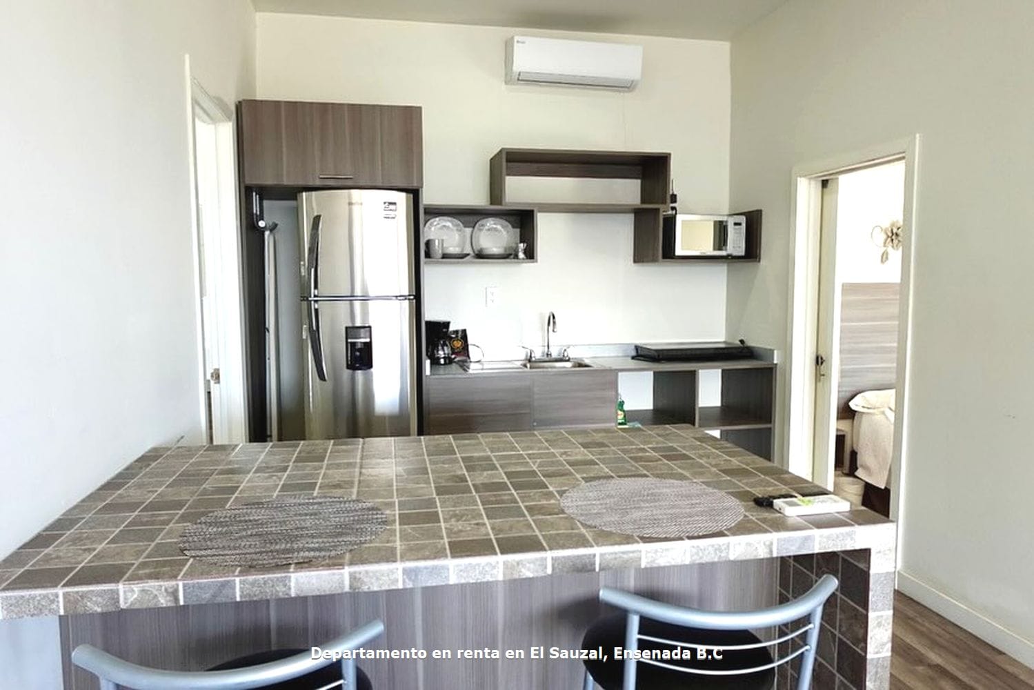 Departamento en renta | Terraza con vista al mar | El Sauzal, Ensenada