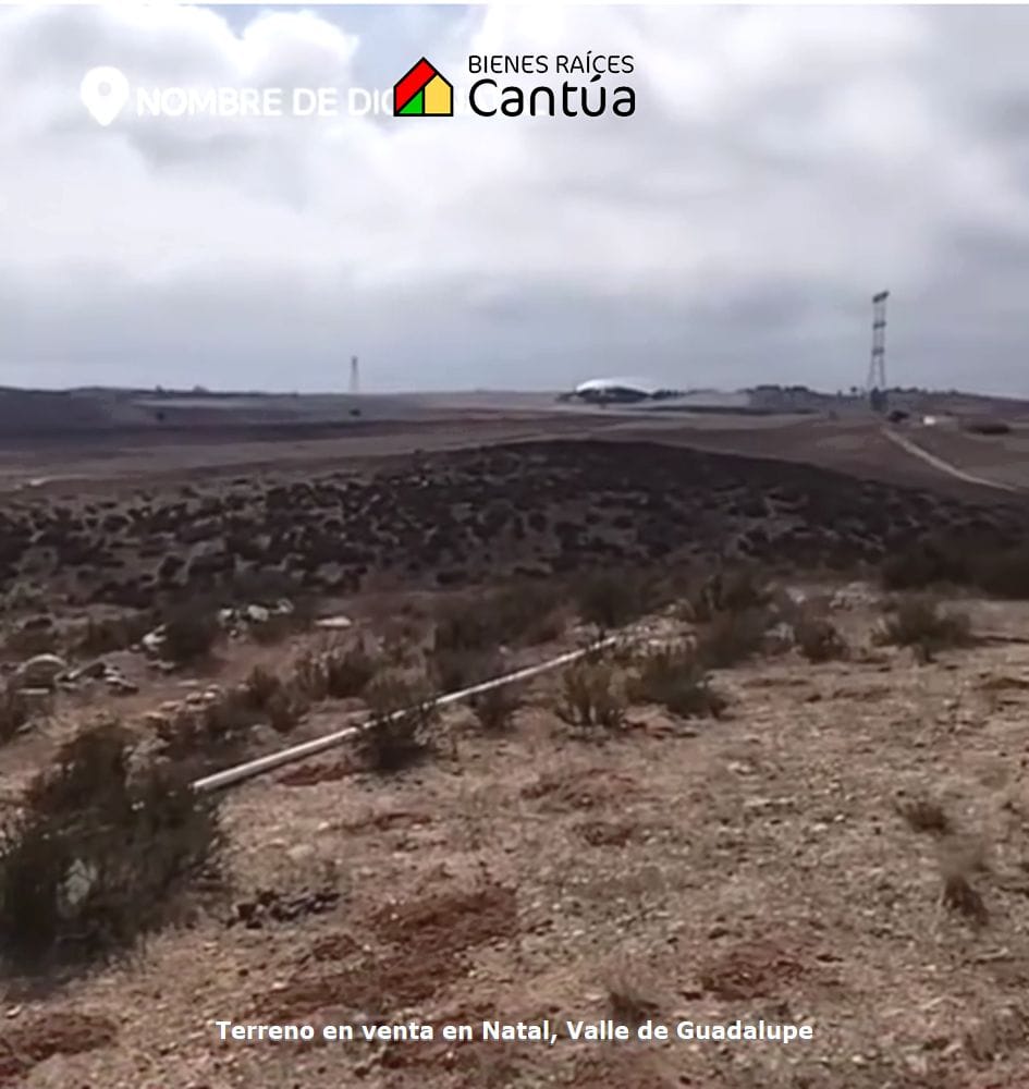 Terreno en venta | 4 hectáreas de potencial | Natal Valle de Guadalupe