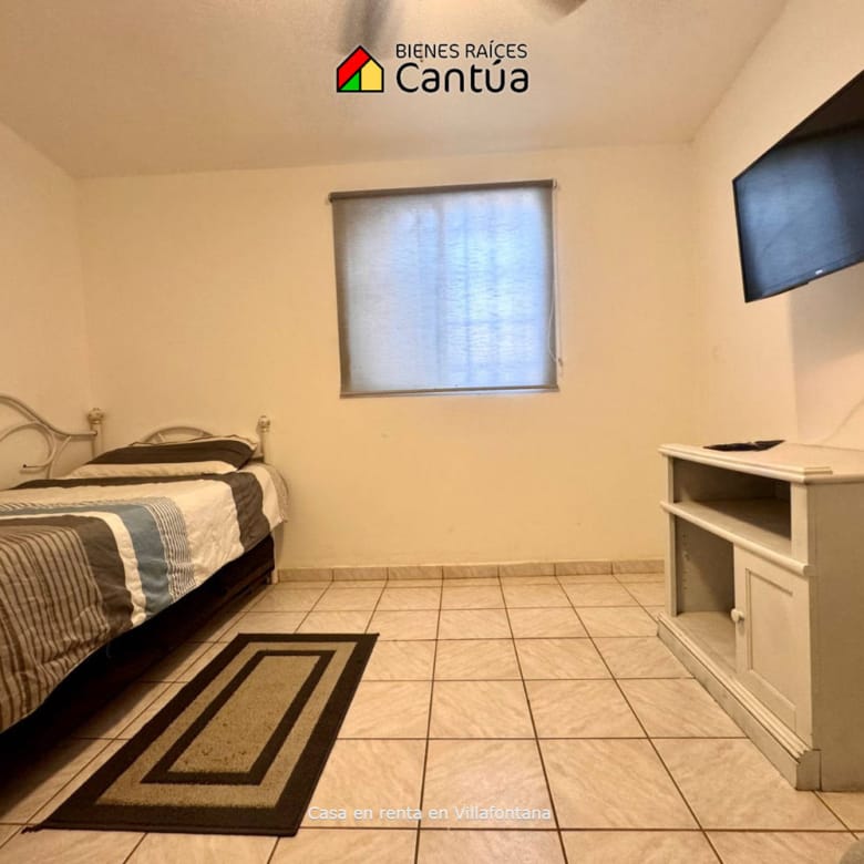 Casa amueblada en renta | Terraza privada y excelente ubicación | Fracc. Villafontana