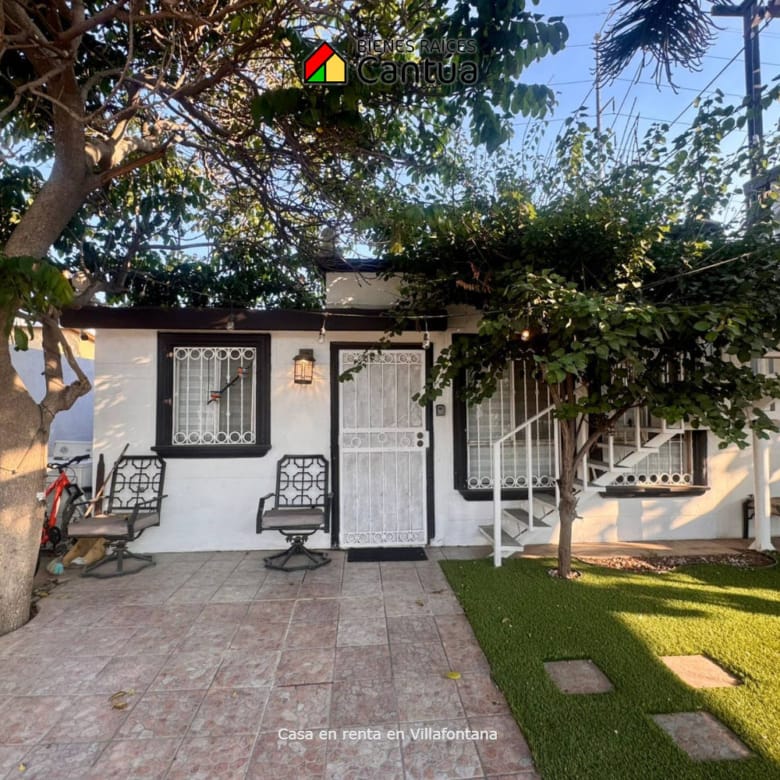 Casa amueblada en renta | Terraza privada y excelente ubicación | Fracc. Villafontana