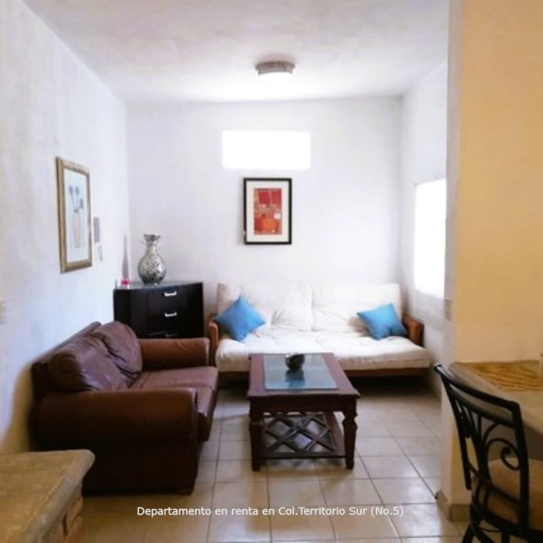 Renta de Departamento Funcional y Equipado | Zona Territorio Sur, Ensenada
