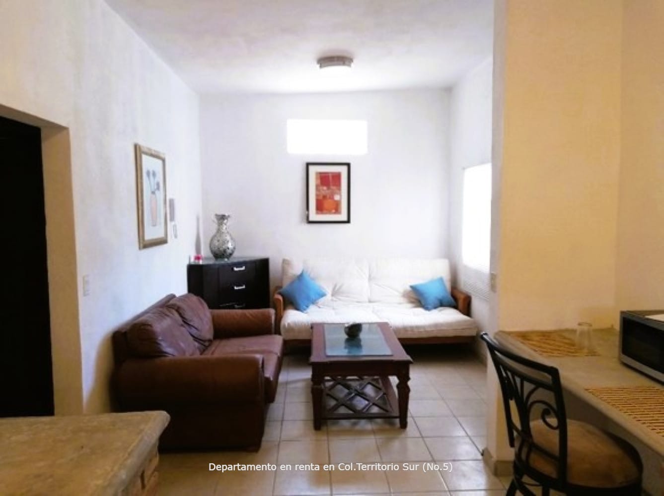 Renta de Departamento Funcional y Equipado | Zona Territorio Sur, Ensenada