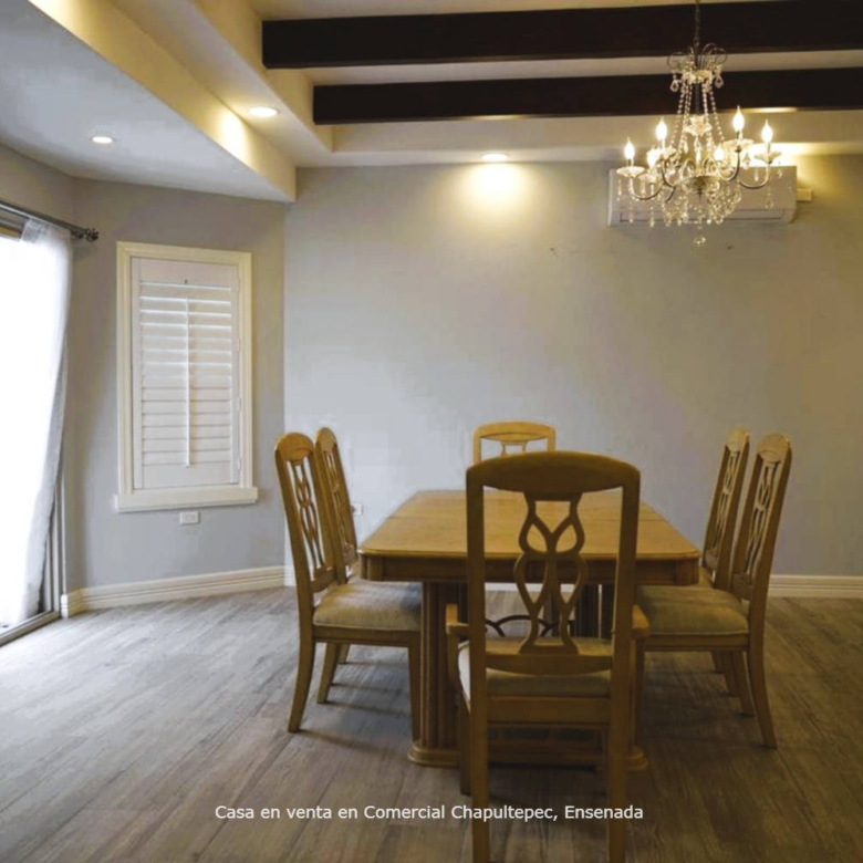 Casa en venta | Estilo y tecnología en armonía | Comercial Chapultepec, Ensenada