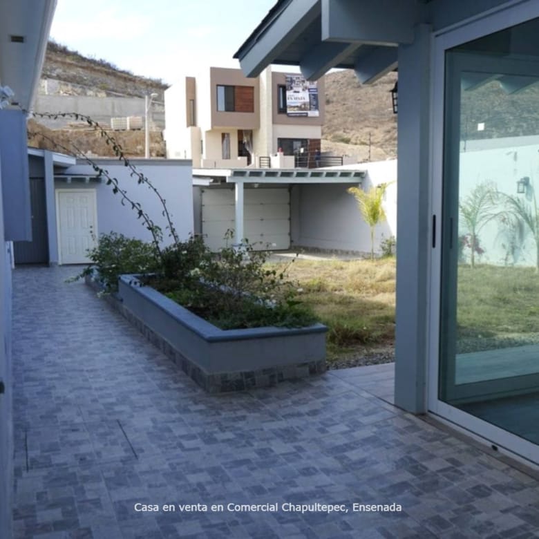 Casa en venta | Estilo y tecnología en armonía | Comercial Chapultepec, Ensenada