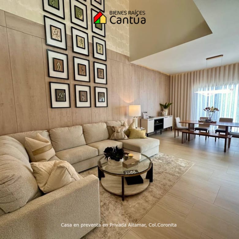 Casa en preventa | Diseño moderno y doble altura | Privada Altamar, Col. Coronita