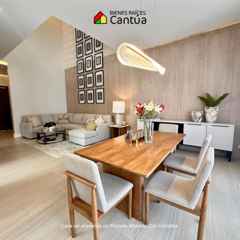 Casa en preventa | Diseño moderno y doble altura | Privada Altamar, Col. Coronita