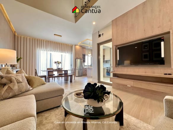 Casa en preventa | Diseño moderno y doble altura | Privada Altamar, Col. Coronita