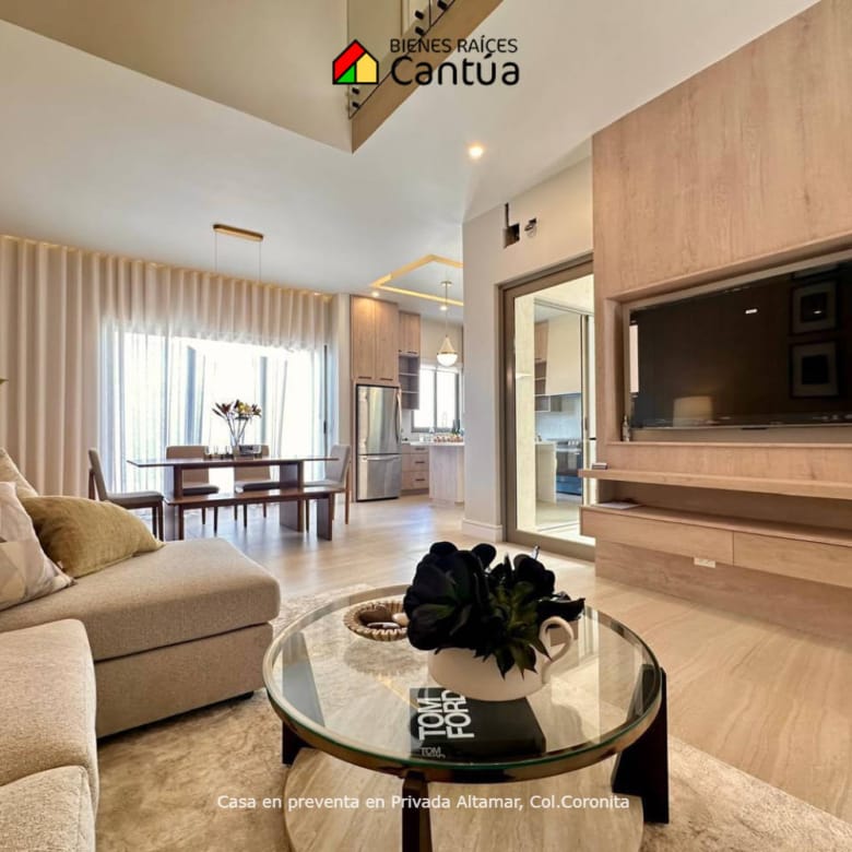 Casa en preventa | Diseño moderno y doble altura | Privada Altamar, Col. Coronita
