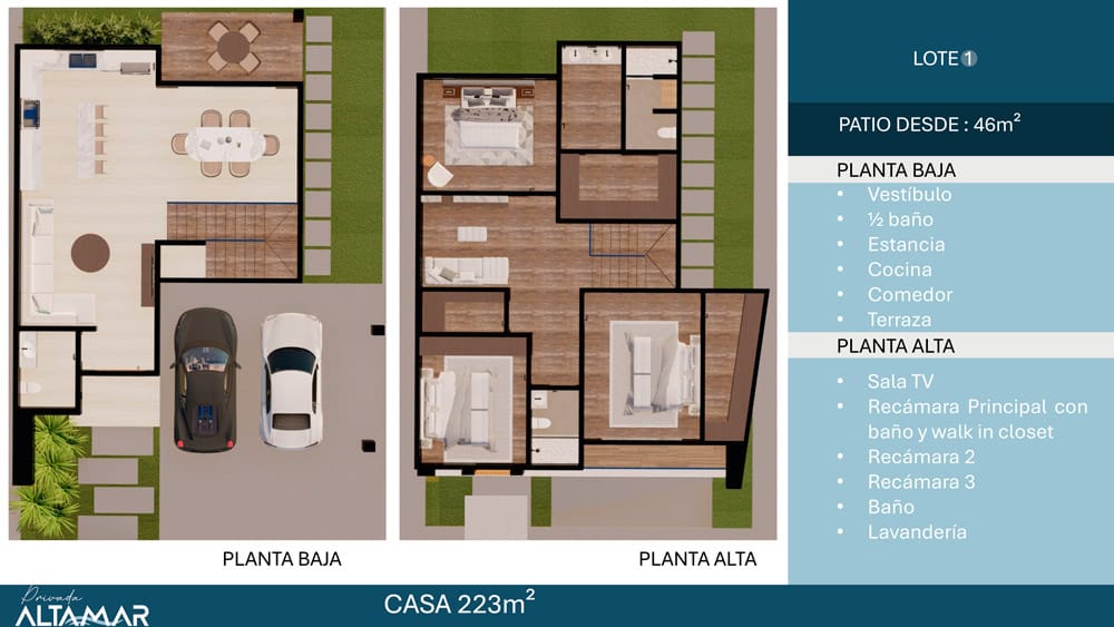 Casa en preventa | Diseño moderno y doble altura | Privada Altamar, Col. Coronita
