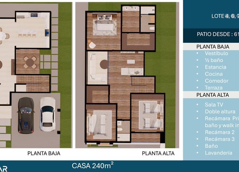Casa en preventa | Diseño moderno y doble altura | Privada Altamar, Col. Coronita