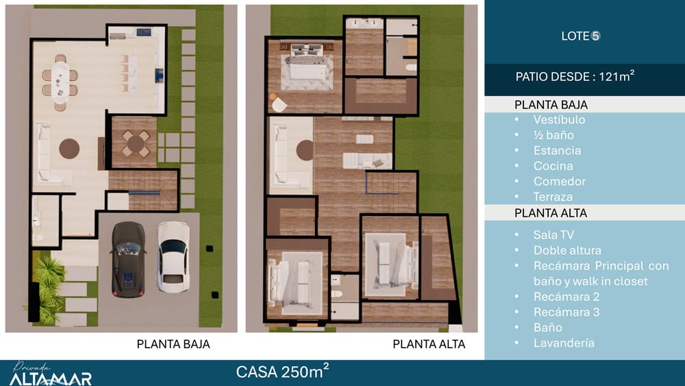 Casa en preventa | Diseño moderno y doble altura | Privada Altamar, Col. Coronita
