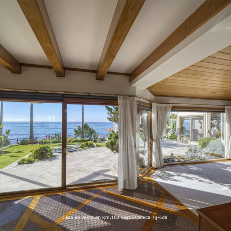 Casa de lujo en venta | Vista panorámica al mar | Carretera Escénica Ensenada