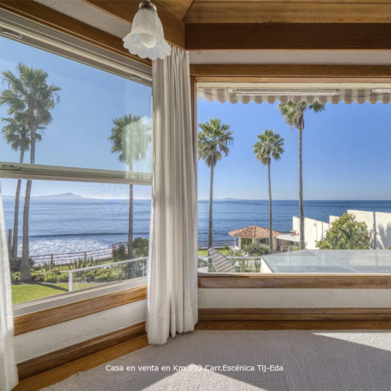 Casa de lujo en venta | Vista panorámica al mar | Carretera Escénica Ensenada