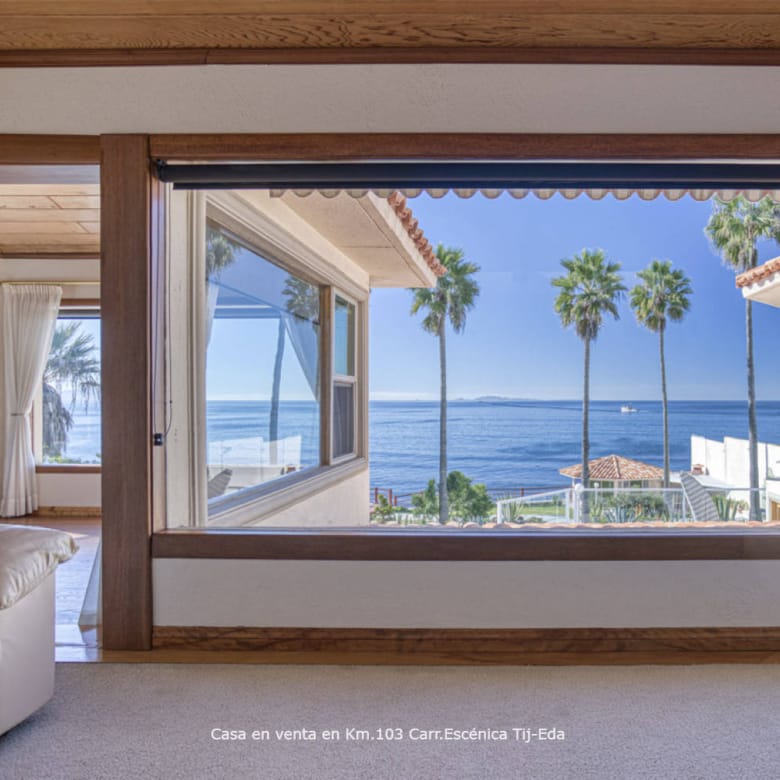 Casa de lujo en venta | Vista panorámica al mar | Carretera Escénica Ensenada