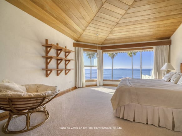 Casa de lujo en venta | Vista panorámica al mar | Carretera Escénica Ensenada