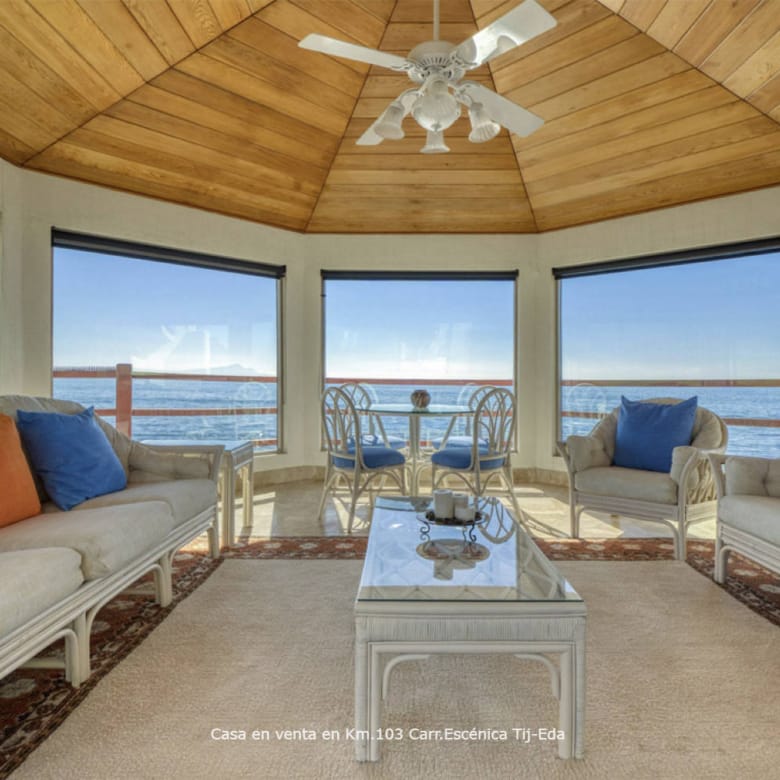 Casa de lujo en venta | Vista panorámica al mar | Carretera Escénica Ensenada