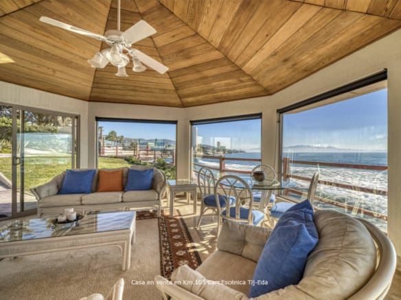 Casa de lujo en venta | Vista panorámica al mar | Carretera Escénica Ensenada