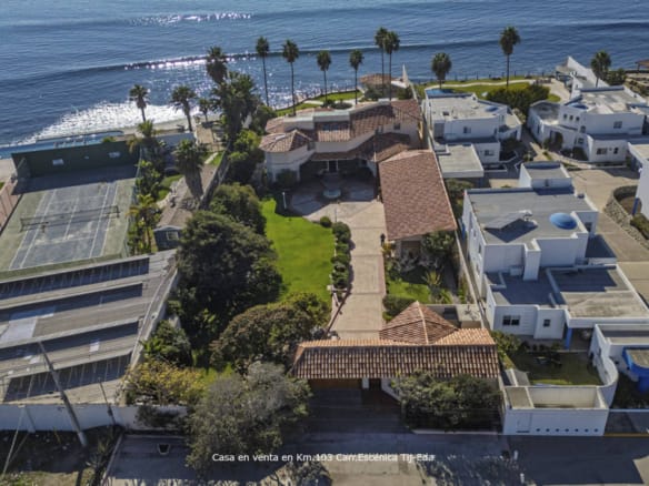 Casa de lujo en venta | Vista panorámica al mar | Carretera Escénica Ensenada