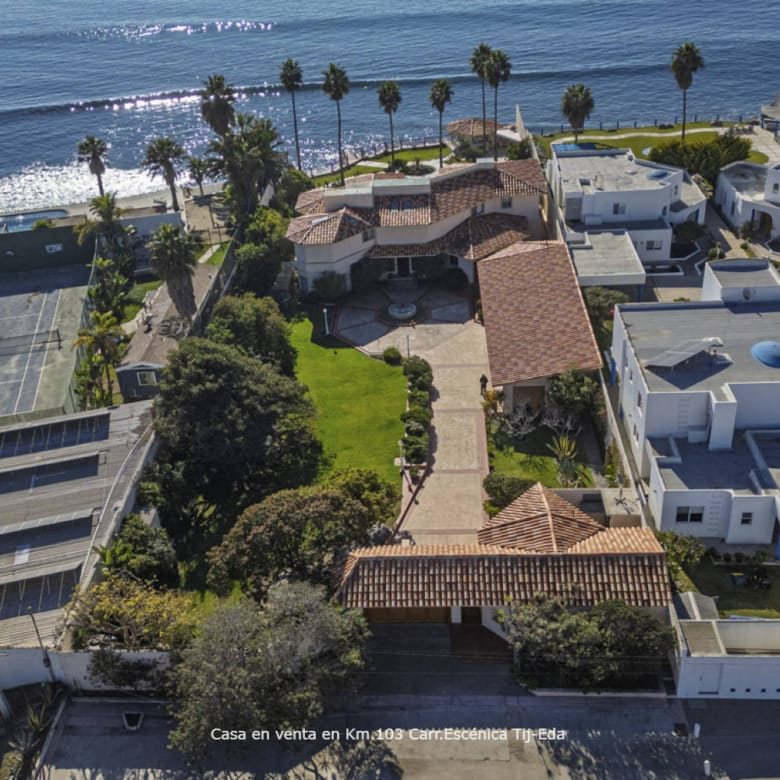 Casa de lujo en venta | Vista panorámica al mar | Carretera Escénica Ensenada