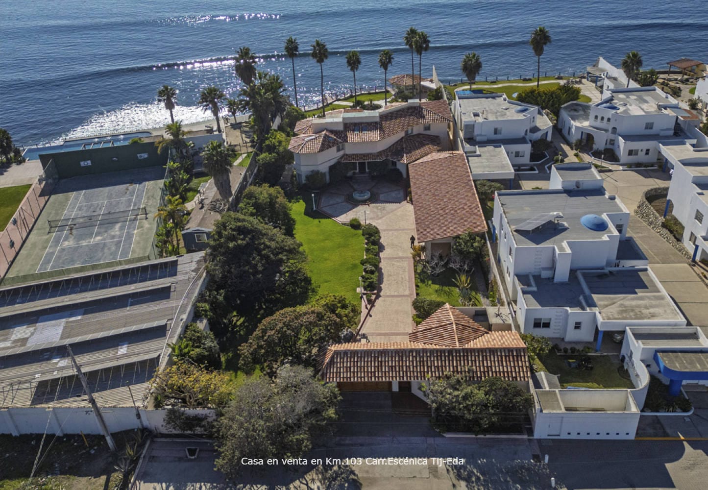 Casa de lujo en venta | Vista panorámica al mar | Carretera Escénica Ensenada