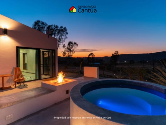 Terreno con hotel + glamping en renta | Proyecto en operación | Valle de Guadalupe