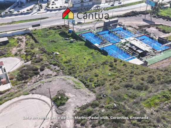 Lote en venta | Vista al mar y ubicación estratégica | Fracc. Coronitas, Ensenada