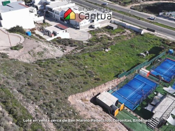 Lote en venta | Vista al mar y ubicación estratégica | Fracc. Coronitas, Ensenada