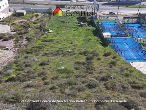 Lote en venta | Vista al mar y ubicación estratégica | Fracc. Coronitas, Ensenada