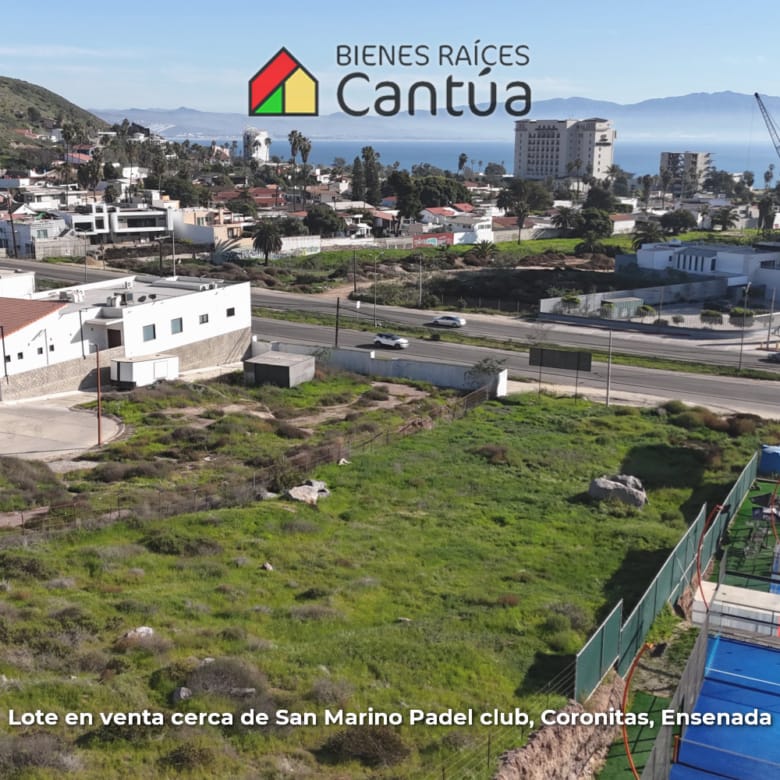 Lote en venta | Vista al mar y ubicación estratégica | Fracc. Coronitas, Ensenada