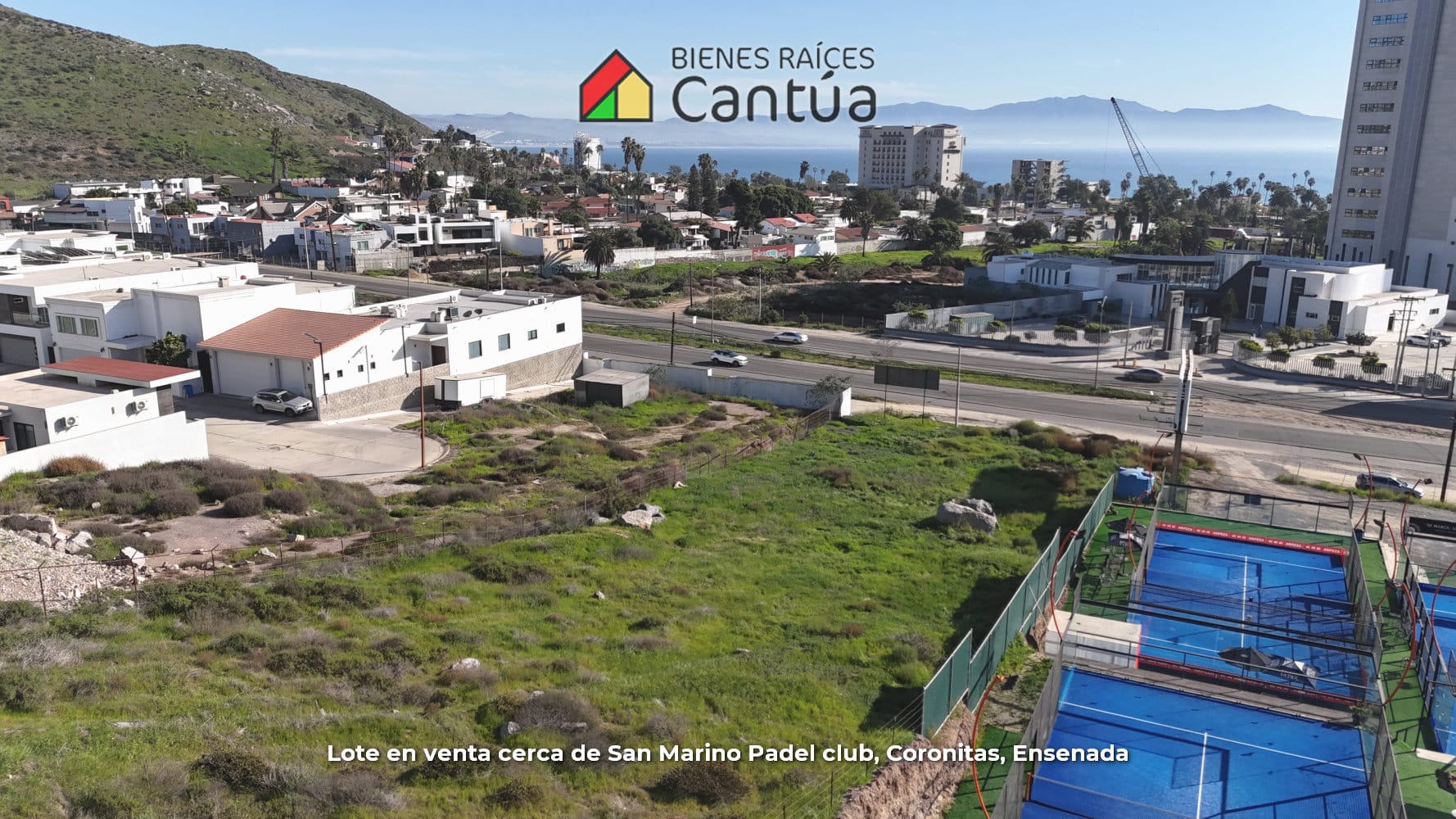 Lote en venta | Vista al mar y ubicación estratégica | Fracc. Coronitas, Ensenada