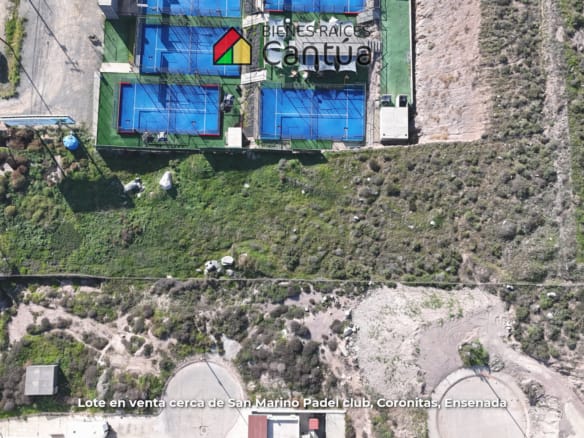 Lote en venta | Vista al mar y ubicación estratégica | Fracc. Coronitas, Ensenada