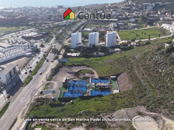 Lote en venta | Vista al mar y ubicación estratégica | Fracc. Coronitas, Ensenada