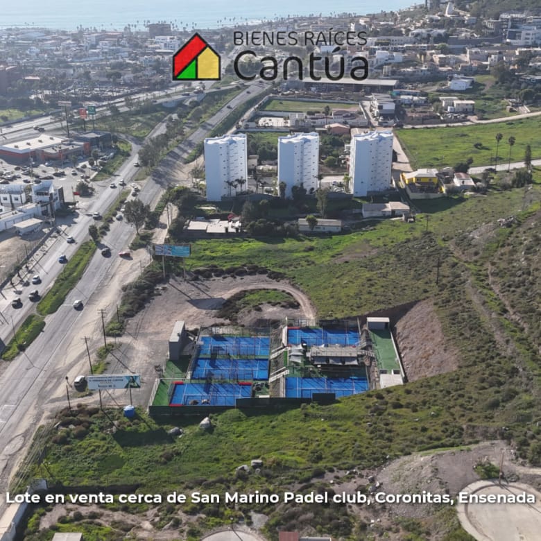 Lote en venta | Vista al mar y ubicación estratégica | Fracc. Coronitas, Ensenada