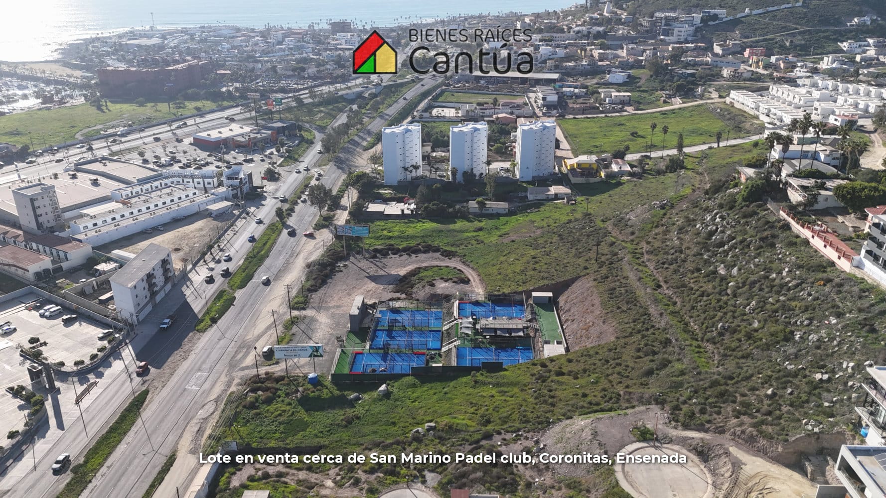 Lote en venta | Vista al mar y ubicación estratégica | Fracc. Coronitas, Ensenada