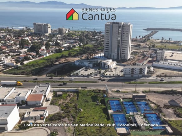 Lote en venta | Vista al mar y ubicación estratégica | Fracc. Coronitas, Ensenada