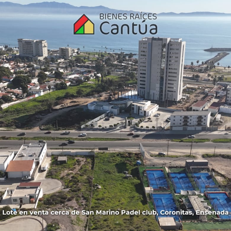 Lote en venta | Vista al mar y ubicación estratégica | Fracc. Coronitas, Ensenada