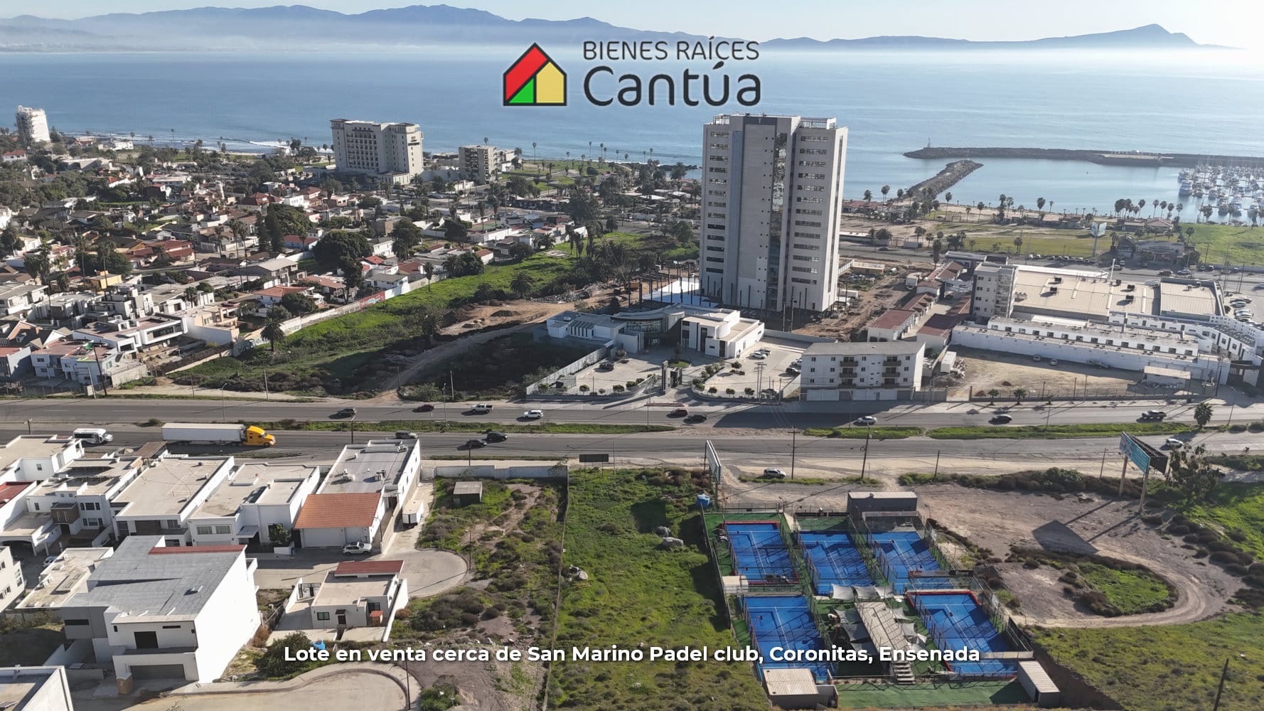Lote en venta | Vista al mar y ubicación estratégica | Fracc. Coronitas, Ensenada