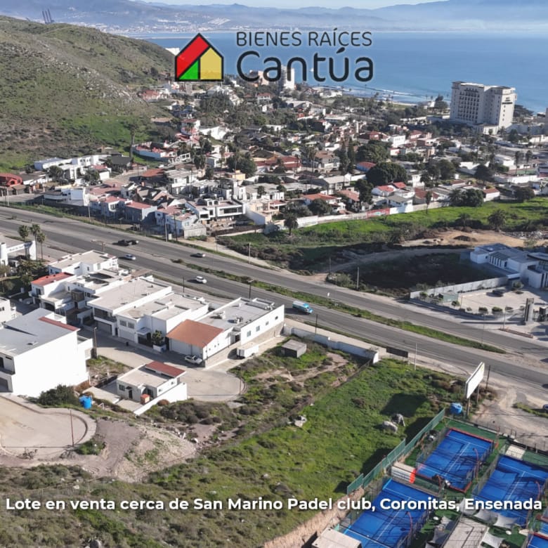 Lote en venta | Vista al mar y ubicación estratégica | Fracc. Coronitas, Ensenada