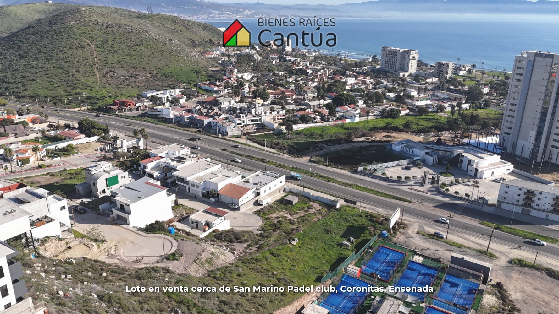 Lote en venta | Vista al mar y ubicación estratégica | Fracc. Coronitas, Ensenada