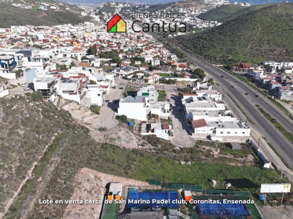 Lote en venta | Vista al mar y ubicación estratégica | Fracc. Coronitas, Ensenada