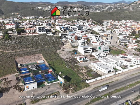 Lote en venta | Vista al mar y ubicación estratégica | Fracc. Coronitas, Ensenada