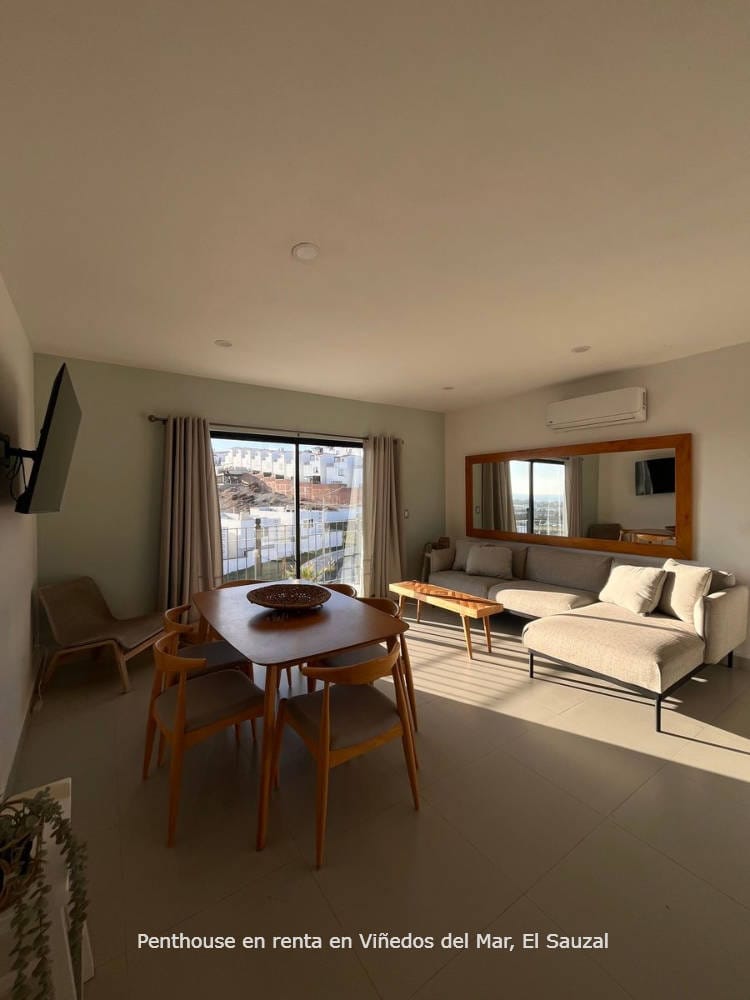 Penthouse en renta en Vinedos del Mar El Sauzal 01