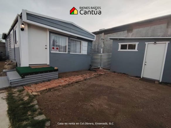 Casa en renta amueblada | 3 recámaras con patio | Zona Centro, Ensenada