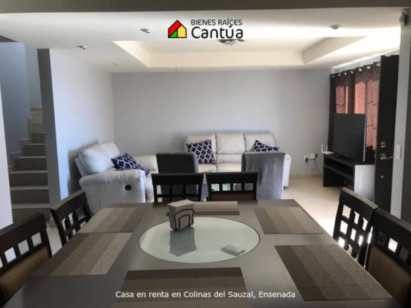 Casa en renta | vista al mar y espacios amplios | Colinas del Sauzal