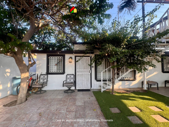 Casa en venta | Con terraza y doble oportunidad de inversión | Fracc. Villafontana, Ensenada