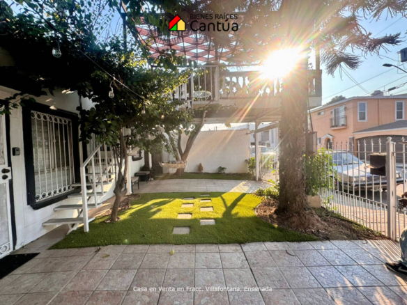 Casa en venta | Con terraza y doble oportunidad de inversión | Fracc. Villafontana, Ensenada