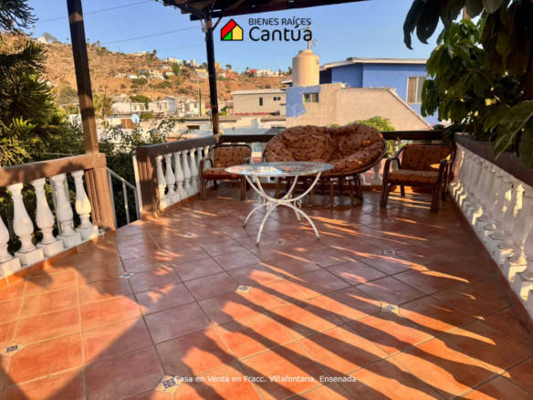 Casa en venta | Con terraza y doble oportunidad de inversión | Fracc. Villafontana, Ensenada