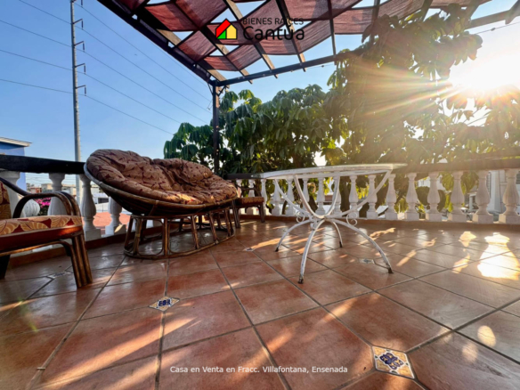 Casa en venta | Con terraza y doble oportunidad de inversión | Fracc. Villafontana, Ensenada