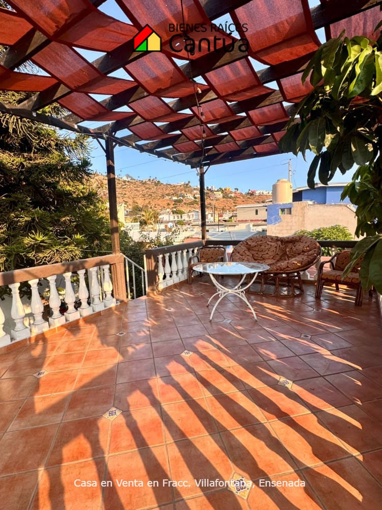 Casa en venta | Con terraza y doble oportunidad de inversión | Fracc. Villafontana, Ensenada